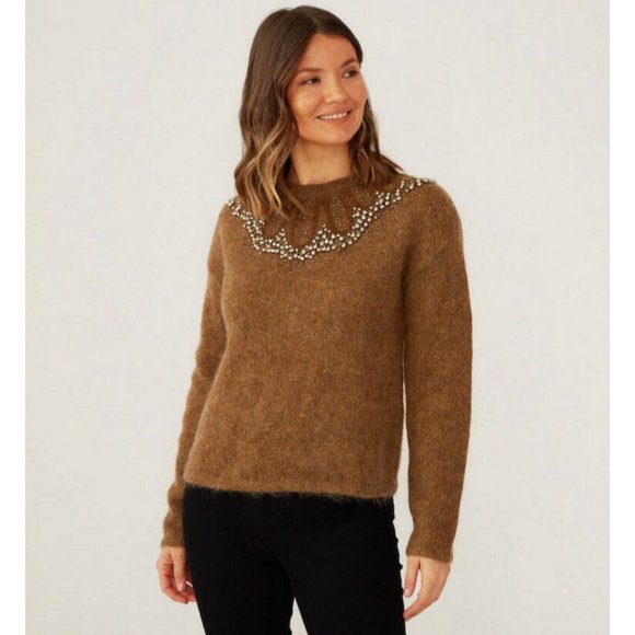 India Hicks Day Birger et Mikkelsen Safari Sweater Size Large - Picture 1 of 6